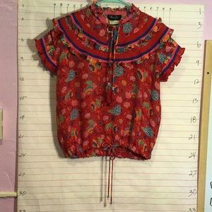 DIANE FREIS - Georgette  women’s vibrant top